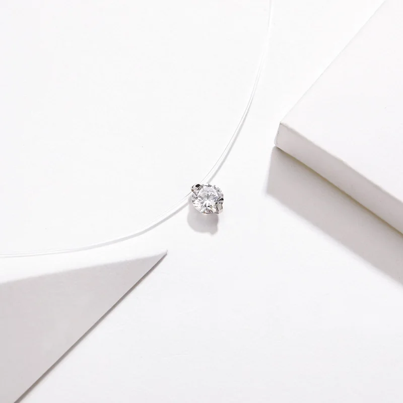 (image for) Pandora Style Silver Pure Necklace - SCN332 - View 2