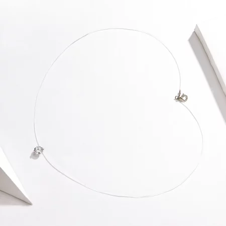 Pandora Style Silver Pure Necklace - SCN332