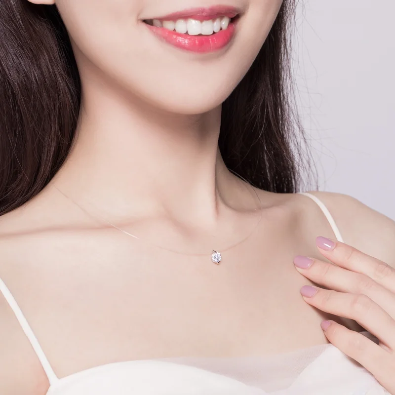 (image for) Pandora Style Silver Pure Necklace - SCN332 - View 6