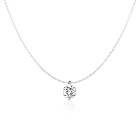 Pandora Style Silver Pure Necklace - SCN332