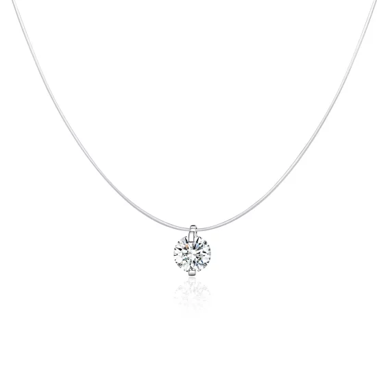 Pandora Style Silver Pure Necklace - SCN332