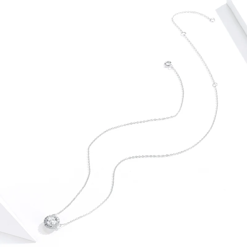 (image for) Pandora Style Silver Reminiscences Necklace - SCN345 - View 2