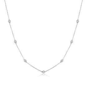 Pandora Style Silver Romantic Shine Chain Necklace - SCN393 Pandora Style Silver Romantic Shine Chain Necklace - SCN393
