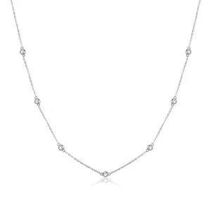 (image for) Pandora Style Silver Romantic Shine Chain Necklace - SCN393
