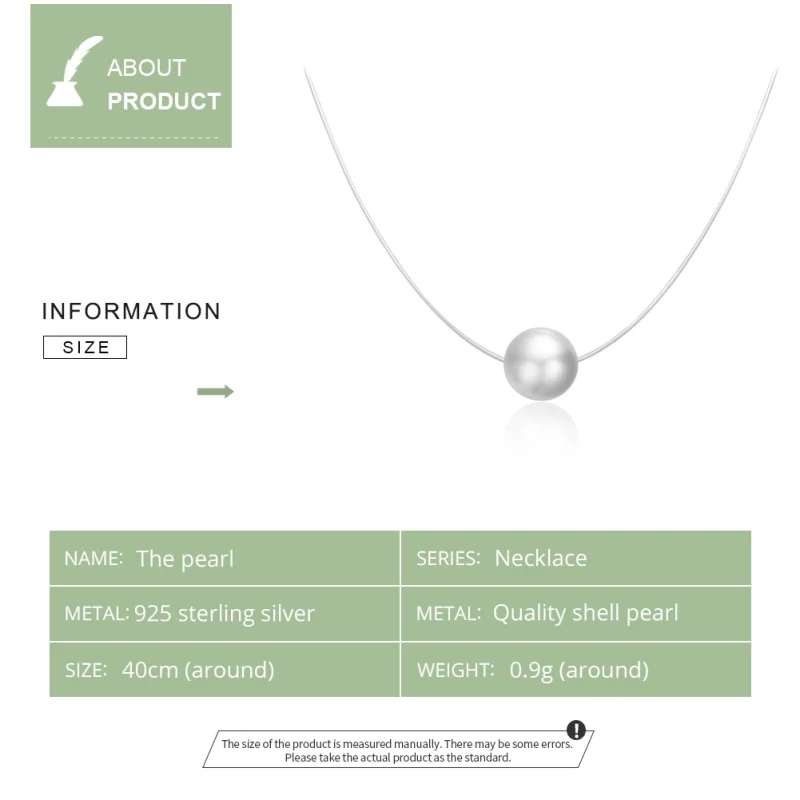 (image for) Pandora Style Silver Shellfish Necklace - SCN372 - View 3