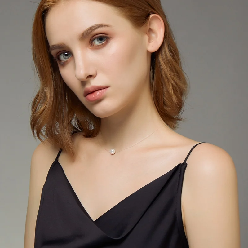 (image for) Pandora Style Silver Shellfish Necklace - SCN372 - View 9