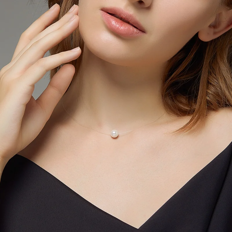 (image for) Pandora Style Silver Shellfish Necklace - SCN372 - View 10