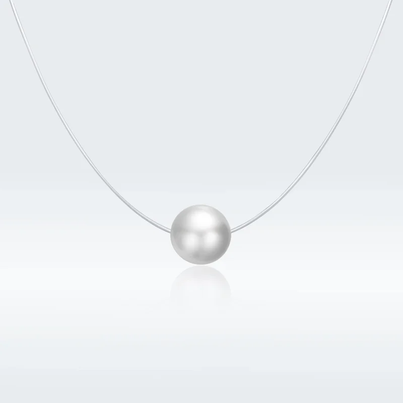 (image for) Pandora Style Silver Shellfish Necklace - SCN372 - Product Image