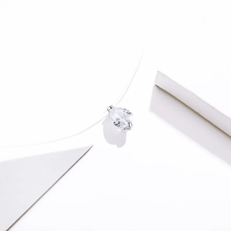 (image for) Pandora Style Silver Shining Life Necklace - SCN332-D - View 5