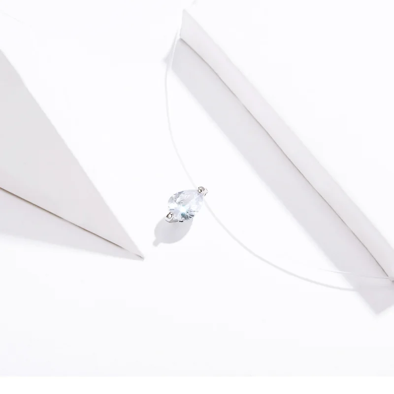 (image for) Pandora Style Silver Shining Life Necklace - SCN332-D - View 6