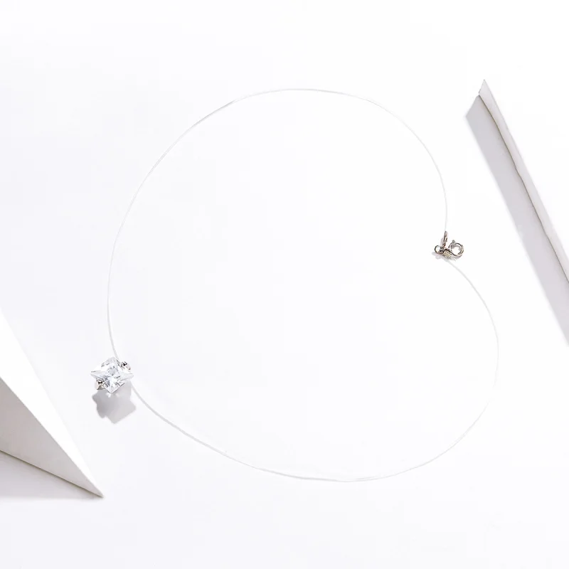 (image for) Pandora Style Silver Shining Life Necklace - SCN332-S - View 2