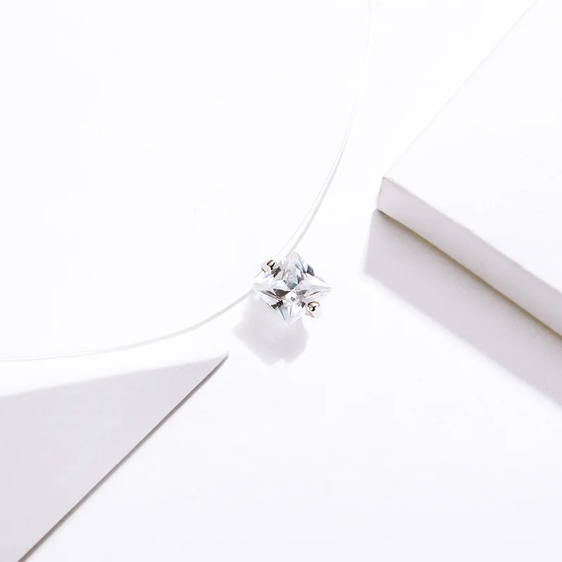 (image for) Pandora Style Silver Shining Life Necklace - SCN332-S - View 6