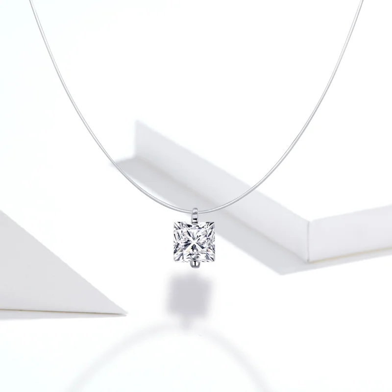 (image for) Pandora Style Silver Shining Life Necklace - SCN332-S - View 7