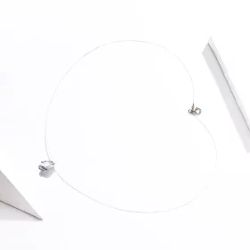 Pandora Style Silver Shining Life Necklace - SCN332-D Pandora Style Silver Shining Life Necklace - SCN332-D