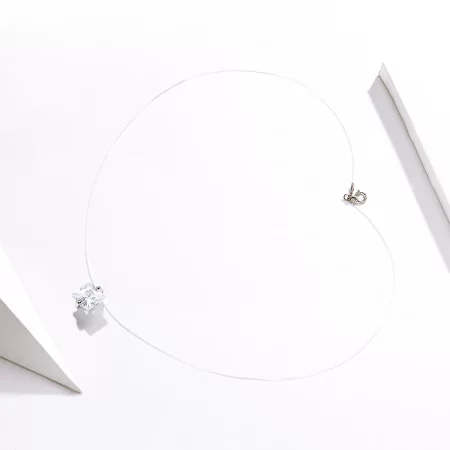 Pandora Style Silver Shining Life Necklace - SCN332-S