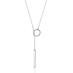 Pandora Style Silver Simple Necklace - SCN304