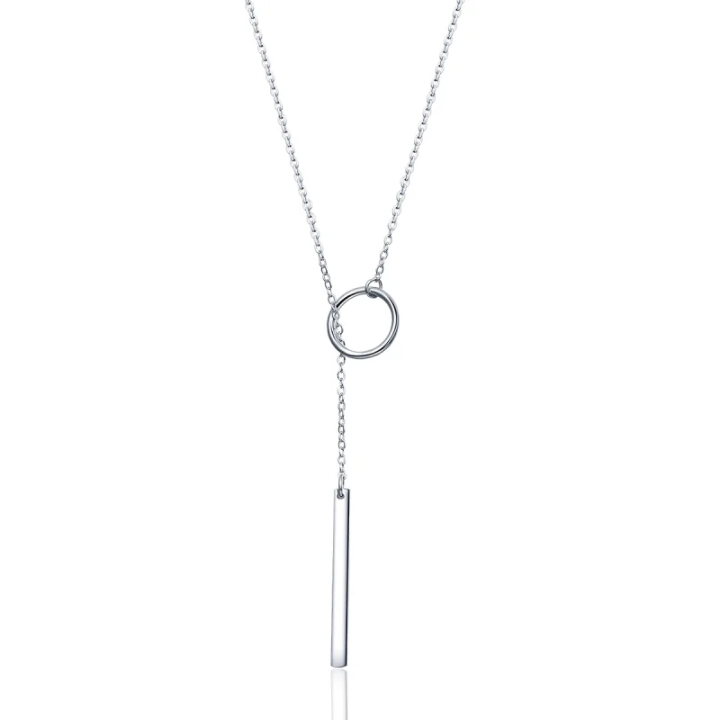 (image for) Pandora Style Silver Simple Necklace - SCN304 - Product Image