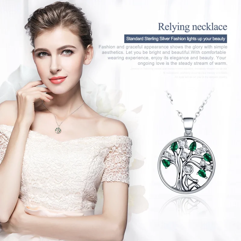 (image for) Pandora Style Silver Snuggle Necklace - SCN094 - View 2