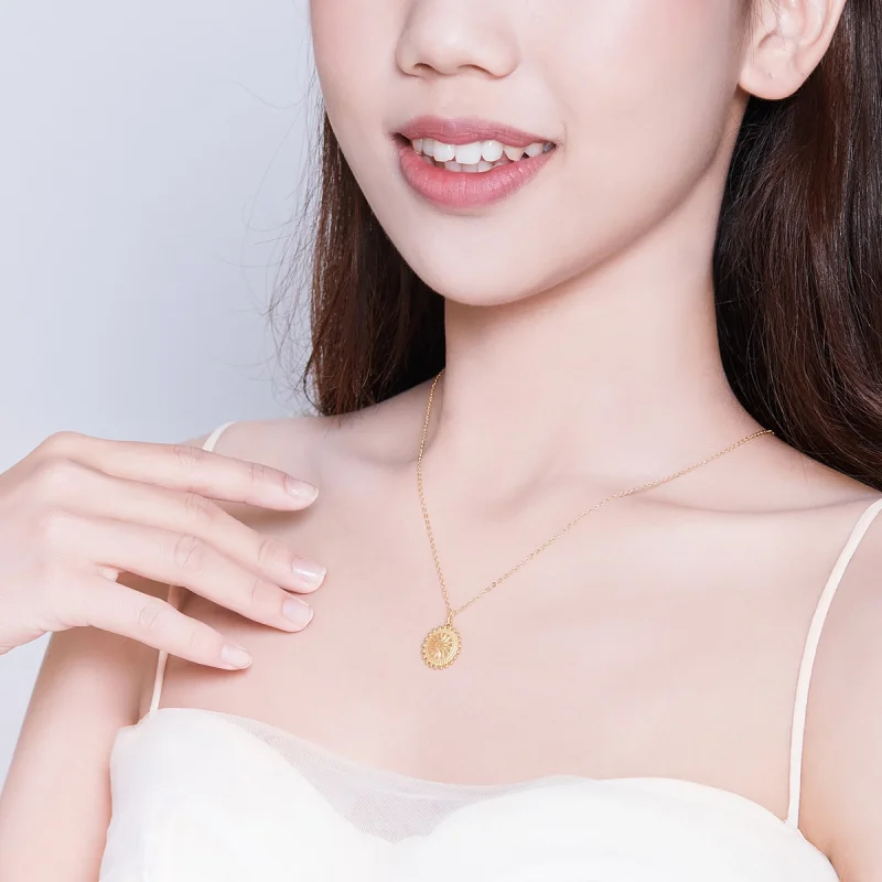 (image for) Pandora Style Silver Starry Necklace - SCN353 - View 8