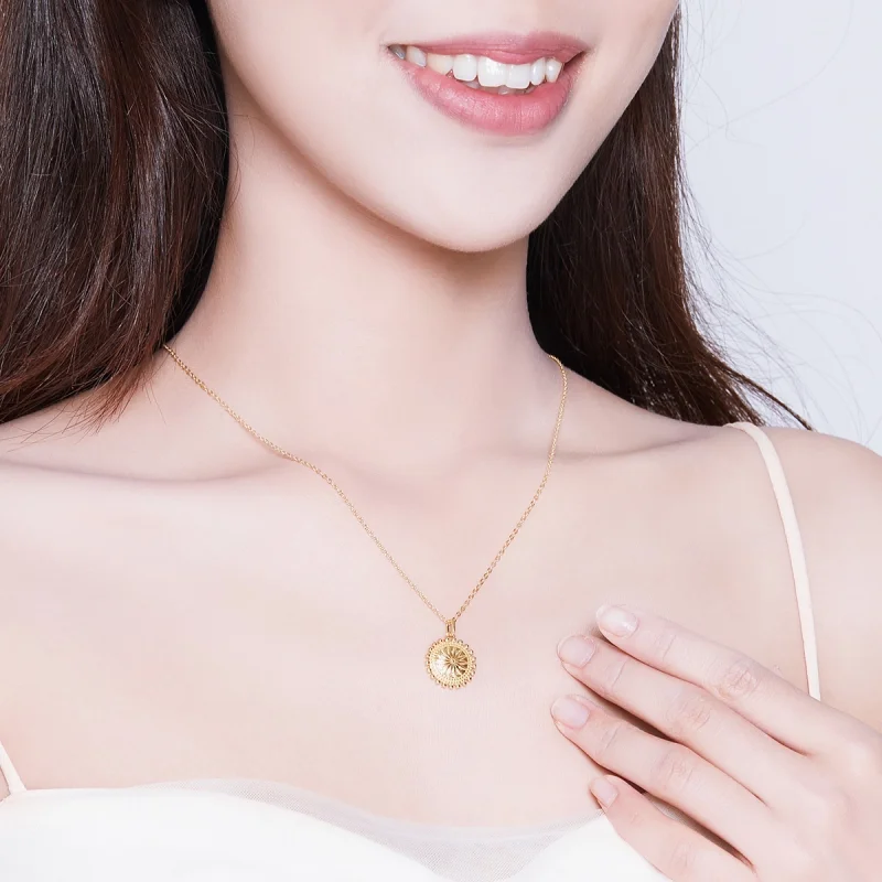 (image for) Pandora Style Silver Starry Necklace - SCN353 - View 10