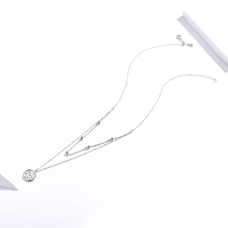 (image for) Pandora Style Silver Starry Necklace - SCN365 - View 2