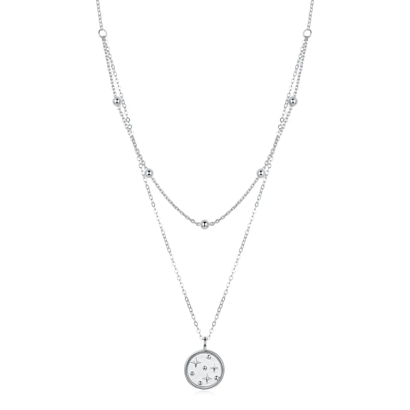 (image for) Pandora Style Silver Starry Necklace - SCN365 - Product Image