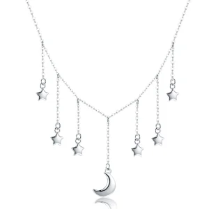 (image for) Pandora Style Silver Starry Sky Necklace - SCN301