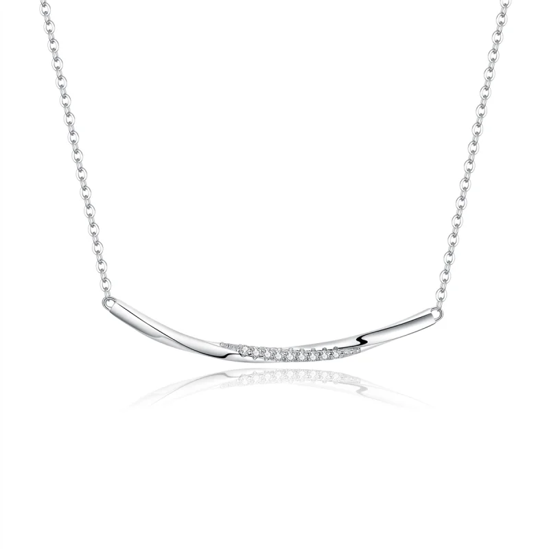 (image for) Pandora Style Smile Necklace - BSN130 - Product Image