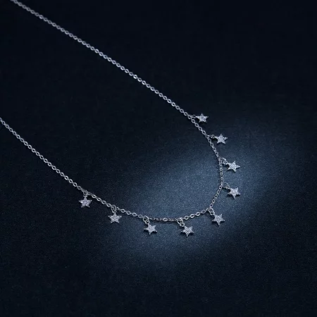 Pandora Style Star Necklace - BSN116