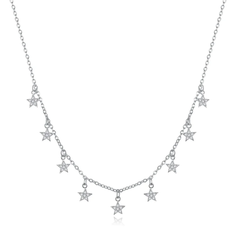 (image for) Pandora Style Star Necklace - BSN116 - Product Image