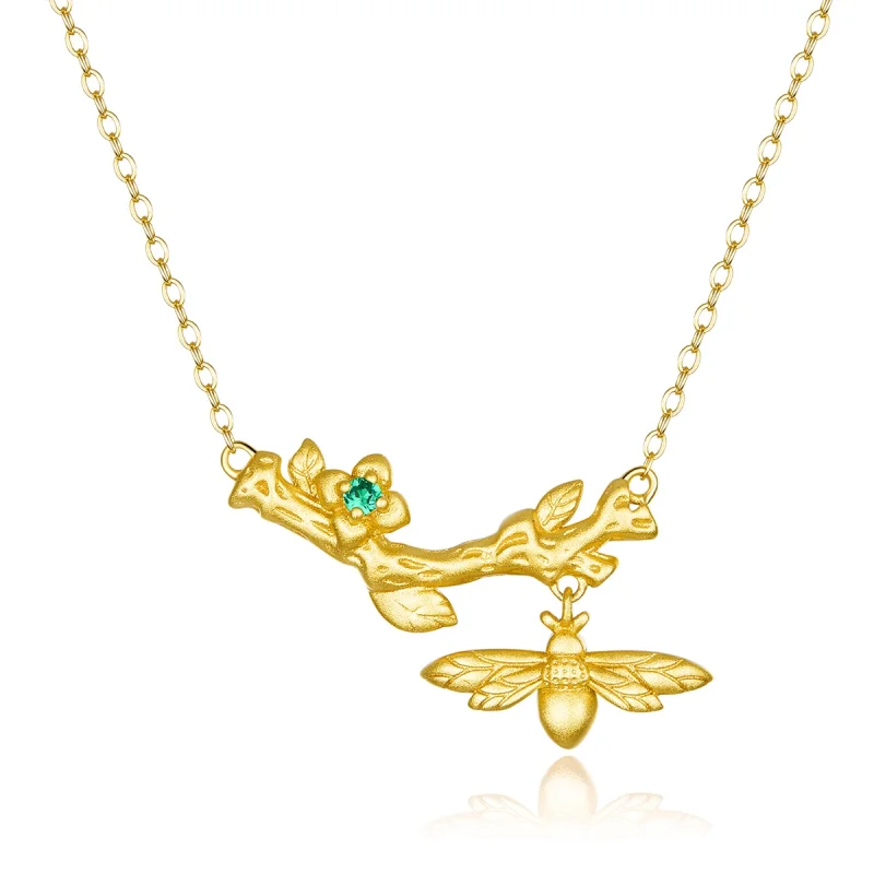 (image for) Pandora Style Summer Flowers Necklace - BSN103 - Product Image