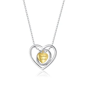 (image for) Pandora Style Surrounded by Heart Necklace - BSN207