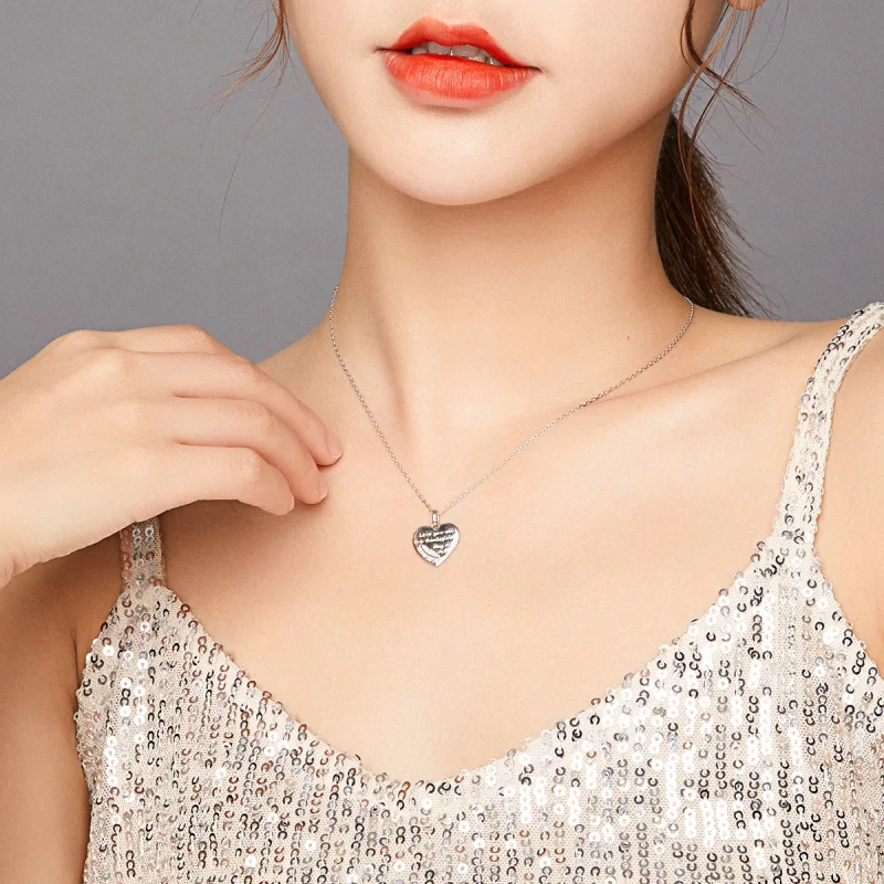 (image for) Pandora Style Thanksgiving Day Necklace - BSN196 - View 8