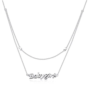 Pandora Style Treasure Girl Necklace - BSN230 (image for) Pandora Style Treasure Girl Necklace - BSN230