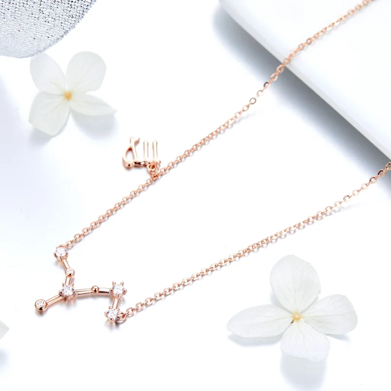 (image for) Pandora Style Virgo Necklace - BSN020 - View 2