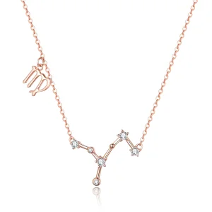 Pandora Style Virgo Necklace - BSN020 (image for) Pandora Style Virgo Necklace - BSN020