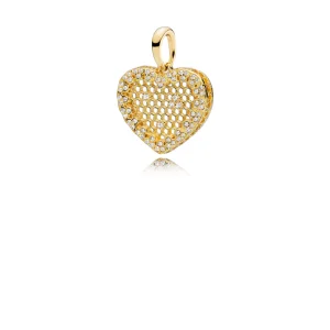 (image for) Honeycomb Lace Pendant, PANDORA Shine™ & Clear CZ - 367111CZ