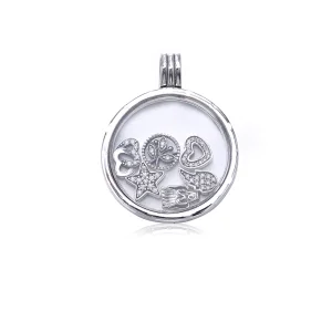 (image for) Large Sparkling Pandora Locket Necklace - PJ00210-1