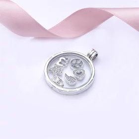 Large Sparkling Pandora Locket Necklace - PJ00210-1 Large Sparkling Pandora Locket Necklace - PJ00210-1