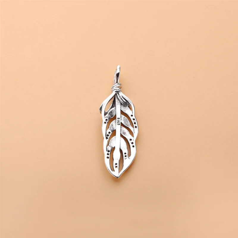 (image for) PANDORA Floating Grains Necklace, Clear CZ - 397753CZ - View 3