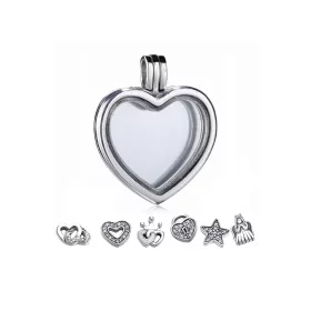Pandora Floating Heart Locket Necklace - PJ00262-1 Pandora Floating Heart Locket Necklace - PJ00262-1
