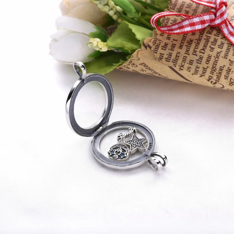 (image for) Pandora Floating Locket Necklace - PJ00288-1 - View 4