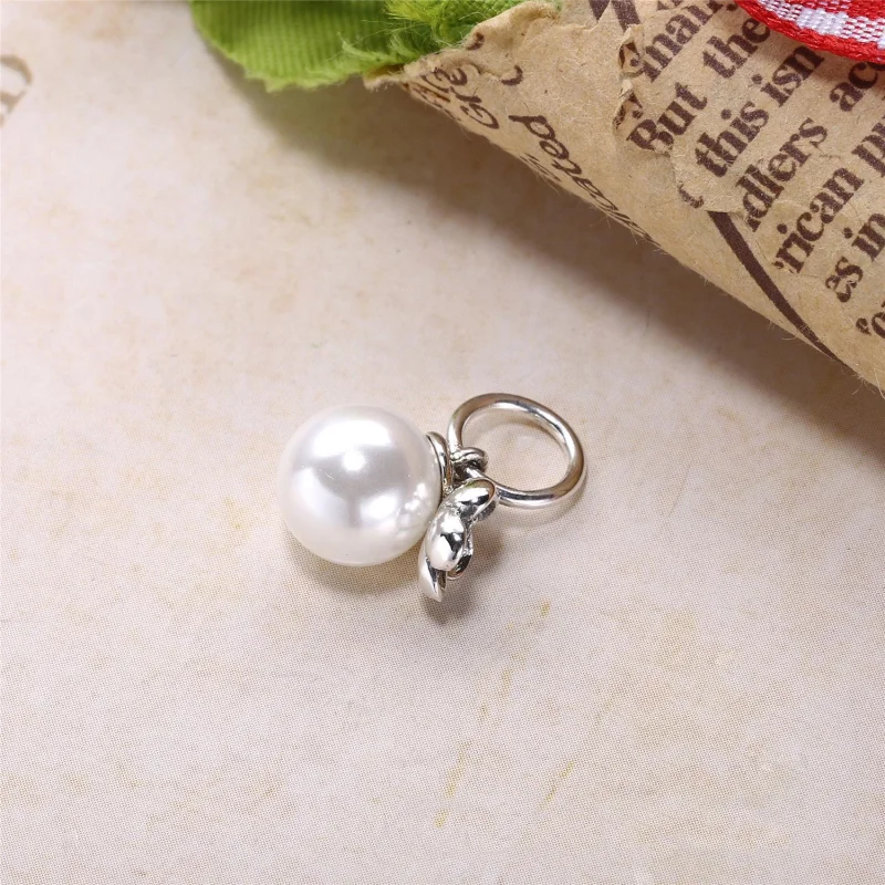 (image for) PANDORA Floral silver pendant Necklace - 390363P - View 3