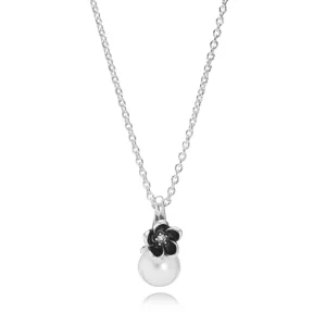 (image for) PANDORA Floral silver pendant Necklace - 390363P