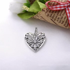 PANDORA Heart of Winter Necklace Chains With Pendant - PJ00287-1 PANDORA Heart of Winter Necklace Chains With Pendant - PJ00287-1