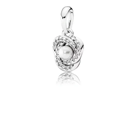 PANDORA Luminous Love Knot Pendant - 390401WCP