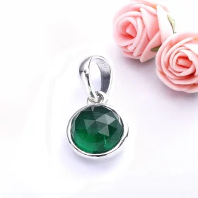 PANDORA May Droplet, Royal-Green Crystal Pendant - 390396NRG PANDORA May Droplet, Royal-Green Crystal Pendant - 390396NRG