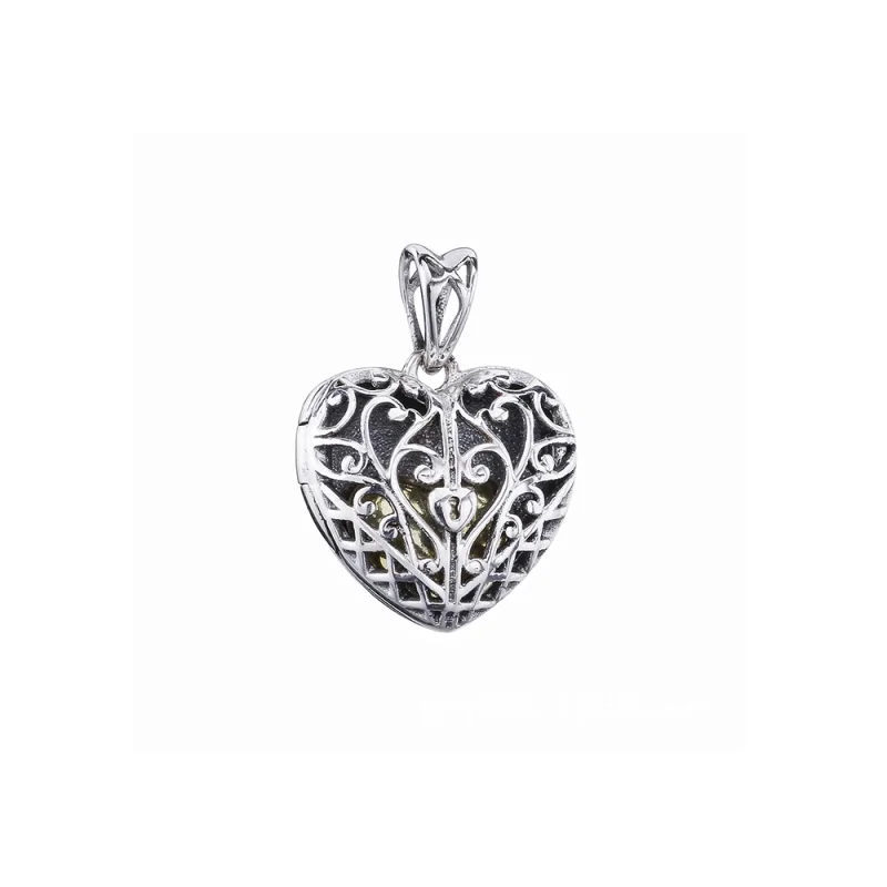 (image for) PANDORA Open lace heart Pendant - PJ00486-1 - Product Image