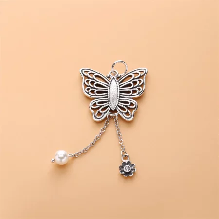 PANDORA Openwork Butterfly Necklace Pendant - 390352CCZ
