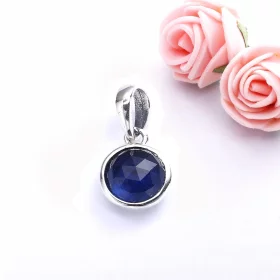 PANDORA September Droplet, Synthetic Sapphire Pendant - 390396SSA PANDORA September Droplet, Synthetic Sapphire Pendant - 390396SSA